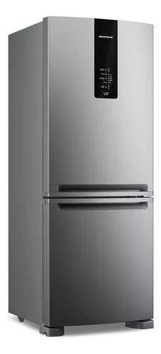 Geladeira com freezer inverter Brastemp 447L Inox - BRE57FK