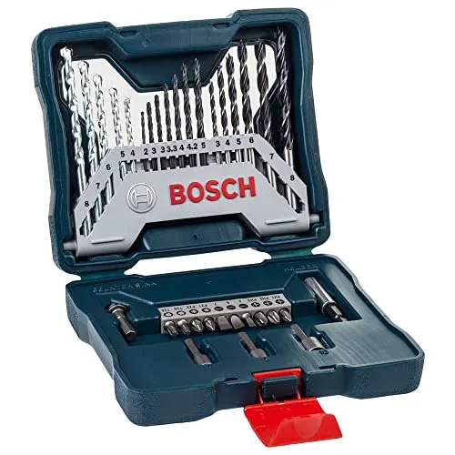 (Selecionados)Bosch Kit De Pontas E Brocas X-Line 33 Pçs