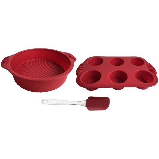 Jogo de Formas de Silicone Brinox Glacê 3 Peças
