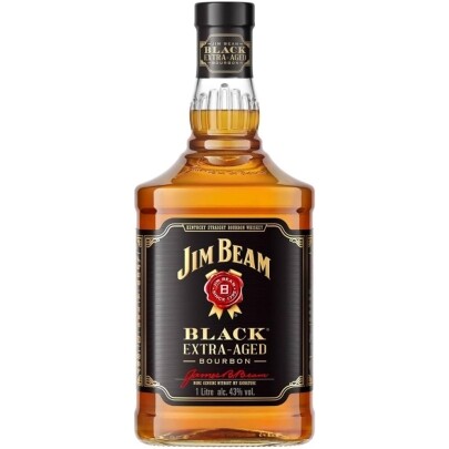 Jim Beam Whisky Black Bourbon 1L