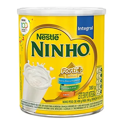 [Rec/ + por - R$13,26] Ninho - Leite em Pó, Integral, 380g