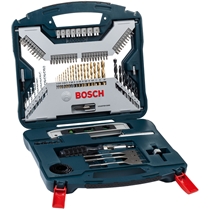 Kit de Brocas X-Line com 100 Peças Titânio 2607017397 - Bosch