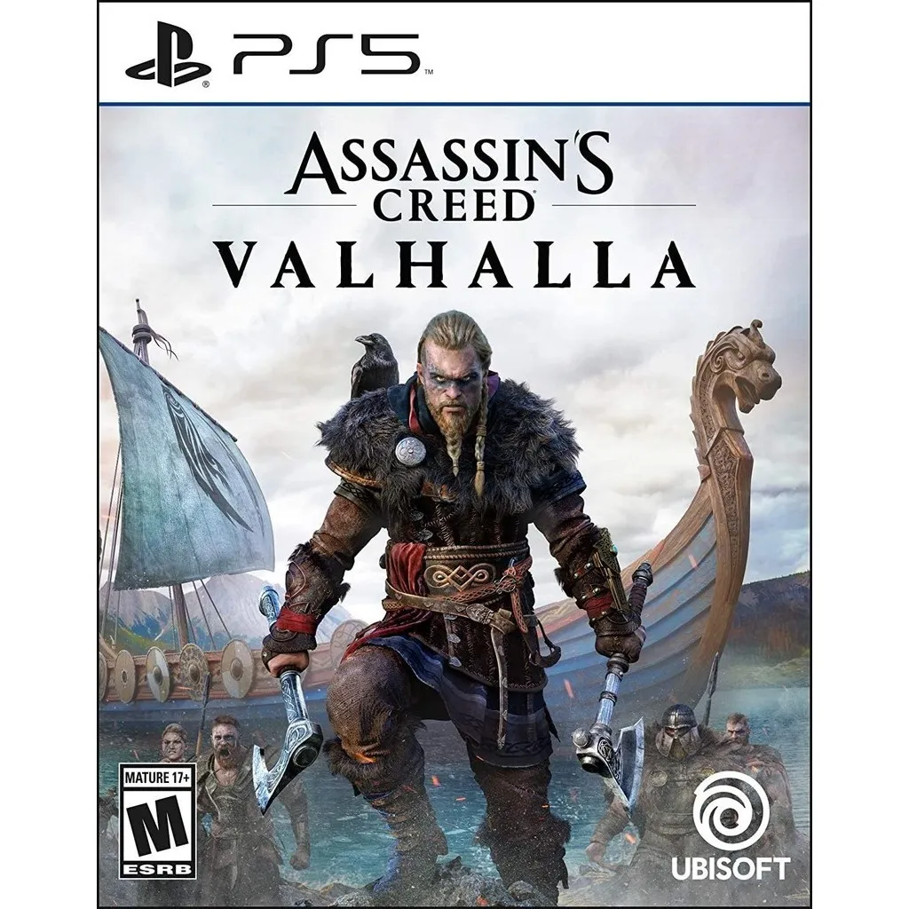 Assassins Creed Valhalla PS5 Midia Fisica