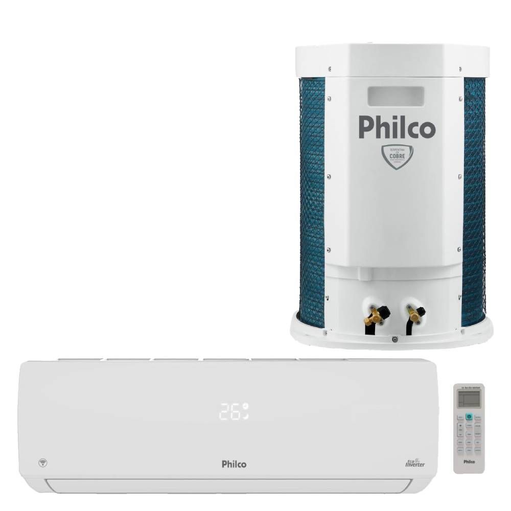 Ar Condicionado Split Philco Eco Inverter 12000 BTU R32 Frio - PAC12000IFM15