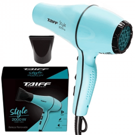 Secador De Cabelo Taiff Style Azul Tifanny Original 2000 W