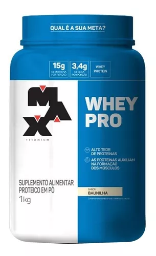 Whey Protein Pro 1kg - Max Titanium