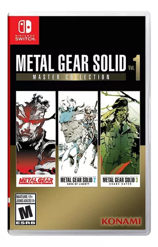 Jogo Metal Gear Solid Master Collection Vol1 - Nintendo Switch