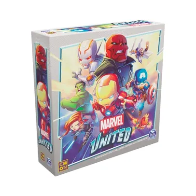 Galápagos Marvel United Jogo de Tabuleiro 1 a 4 jogadores 40 min