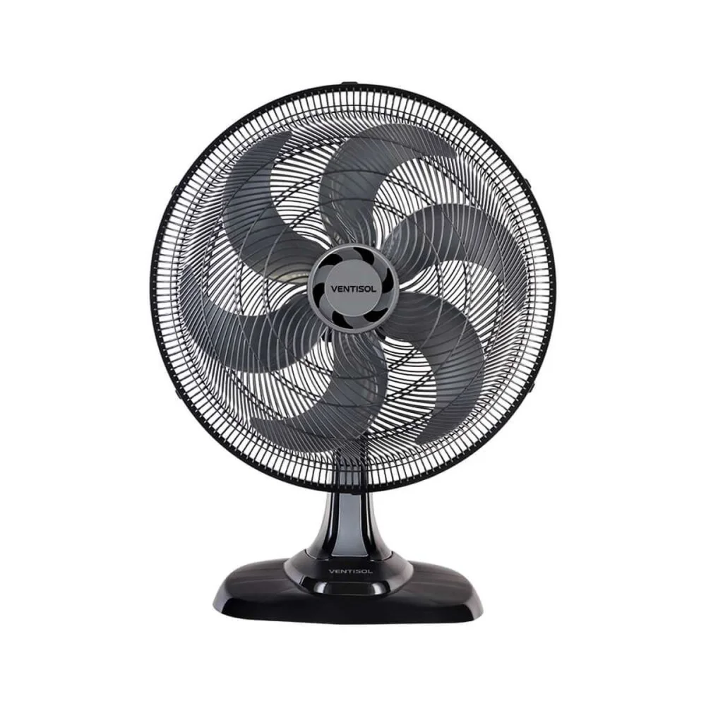 Ventilador De Mesa 50Cm Preto 127V Ventisol