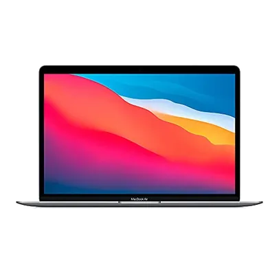 MacBook Air - 13 polegadas (Processador M1 - CPU 8‑core e GPU 7‑core, 8 GB RAM, 256 GB) - Cinza espacial