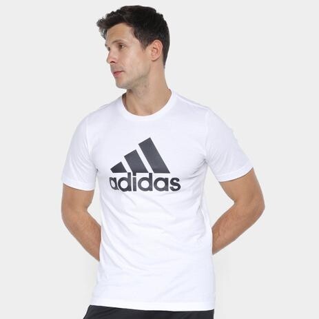 Camiseta Manga Curta Adidas Big Logo Masculina