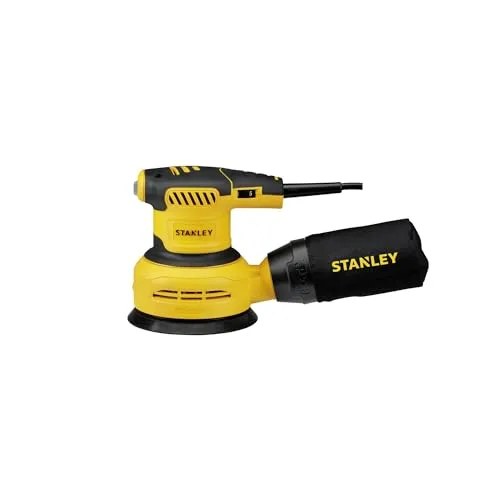 Stanley Lixadeira, Roto Orbital Elétrica, para Acabamentos, Modelo SS30, 110V