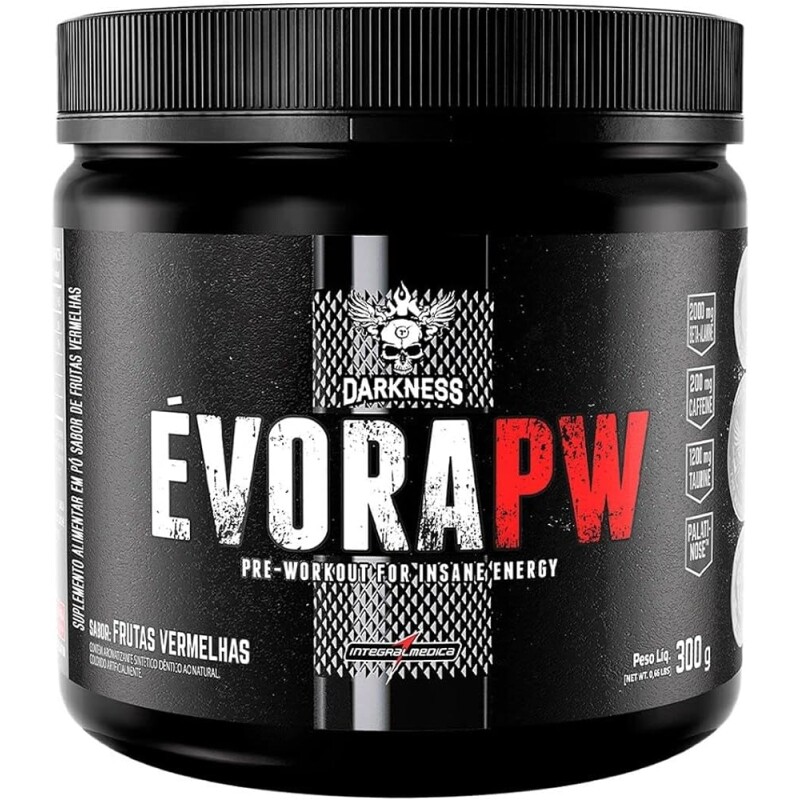 Pré Treino Évora PW Darkness - 300g