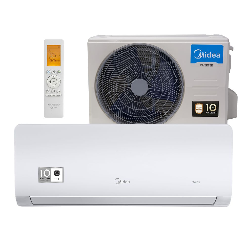 Ar Condicionado Midea Xtreme Save Connect Split Inverter Só Frio 12000 BTU - 38AGVCI12M5