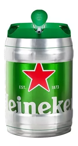 Cerveja Premium Heineken Barril 5 Litros