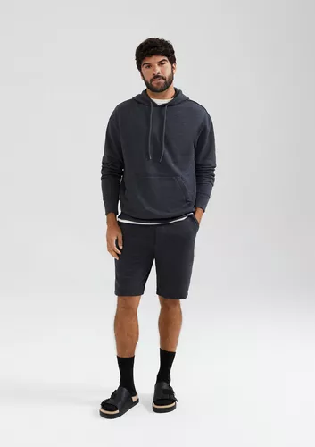 Bermuda Básica De Moletom Hering Masculina Com Amarração