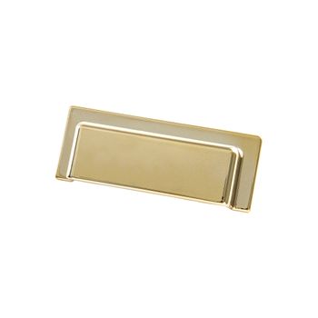 Puxador Concha Viale 64mm Dourado Zamac Criativa