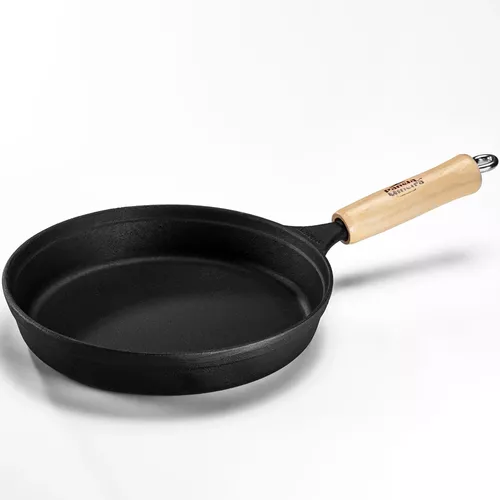 Frigideira de Ferro Fundido Fumil Chef 636 22 Cm 1,2 L Cor Preto