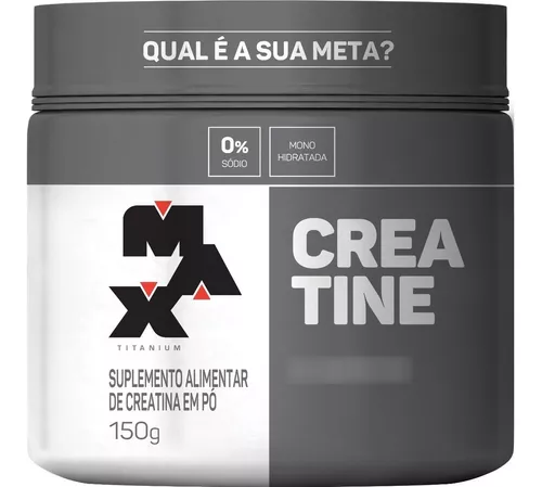 Suplemento Em Pó Pote 150g Max Titanium Sem Sabor