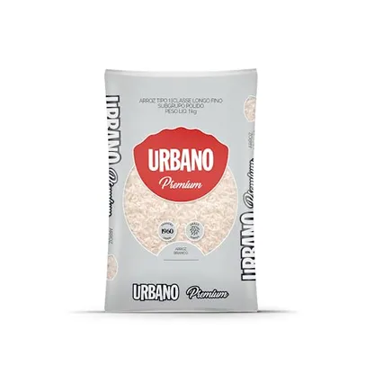 (Add 10un) Urbano, Arroz Branco Premium, Tipo 1-1kg