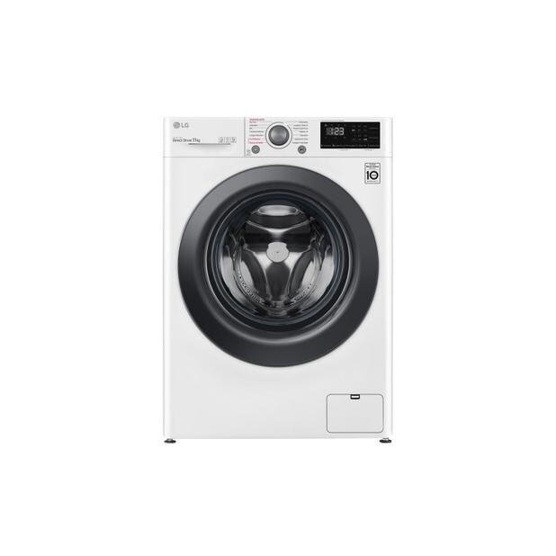 Lavadora Smart LG VC5 com Inteligência Artificial AIDD 11kg - FV3011WG4