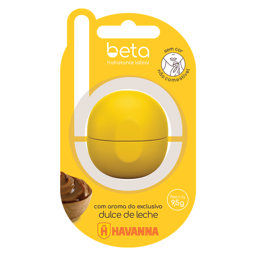 Hidratante Labial Beta Havanna FPS6 Dulce De Leche 9,5g