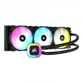 Water Cooler Corsair H150 RGB 360mm AMD/Intel Preto - CW-9060054-WW