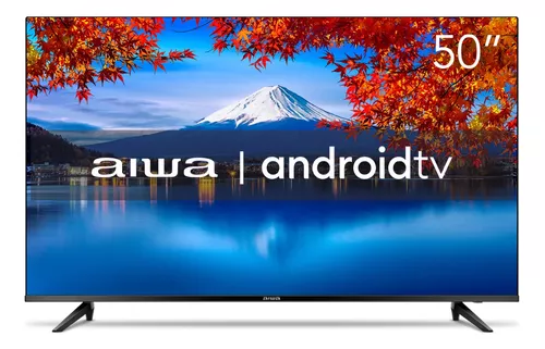 Smart TV LED 50" Aiwa 4K HDR AWS-TV-50-BL-02-A