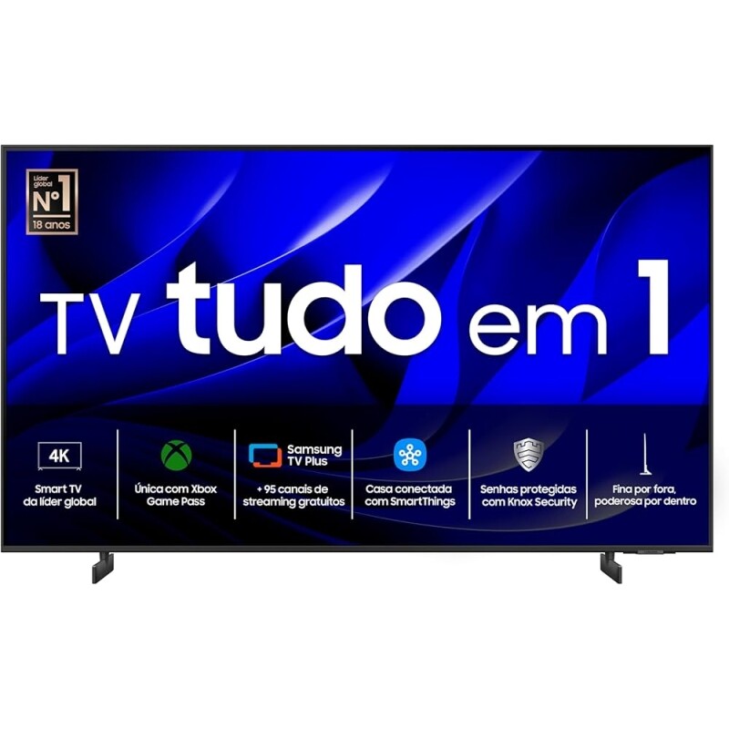 Smart TV Samsung 55" Crystal UHD 4K 55DU8000 - Painel Dynamic Crystal Color Gaming Hub