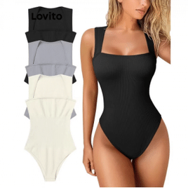 Body Casual Lovito Liso Básico LNL45001