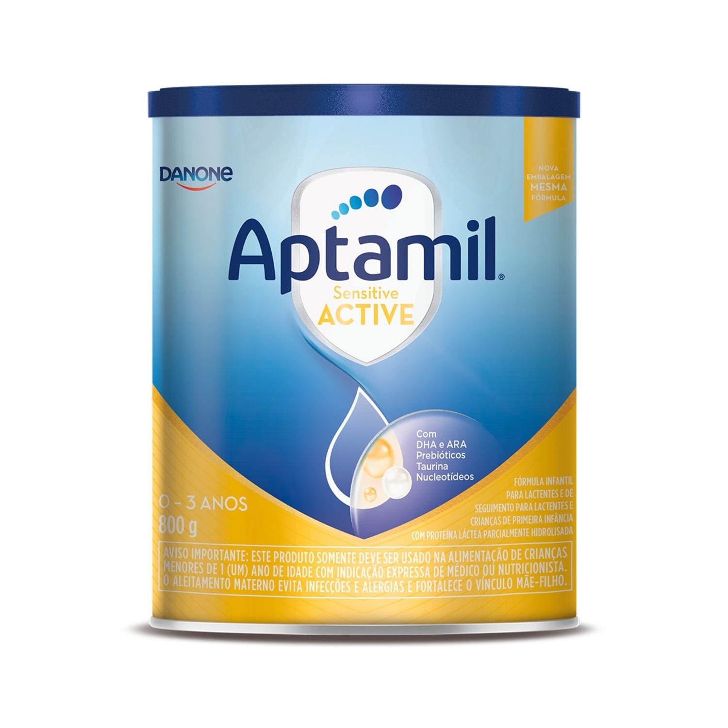 Formula Infantil Aptamil Sensitive Active 800g