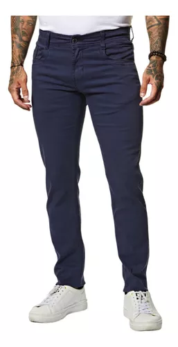 Calça Jeans Masculina Skinny Sawary