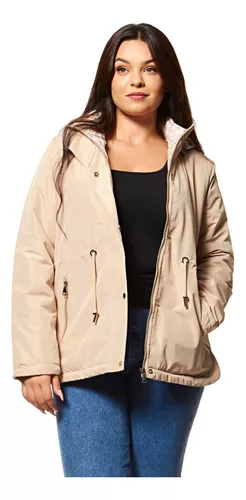 Parka Feminina Nylon Adulto Facinelli