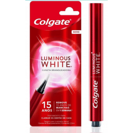 Colgate Caneta Clareadora Dental Luminous White Para Uso Noturno E Fácil De Usar 2,5Ml