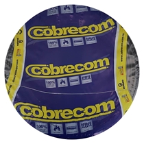 Cabo de Cobre Flexicom 750 Volts 10mm Preto com 100 Metros - COBRECOM