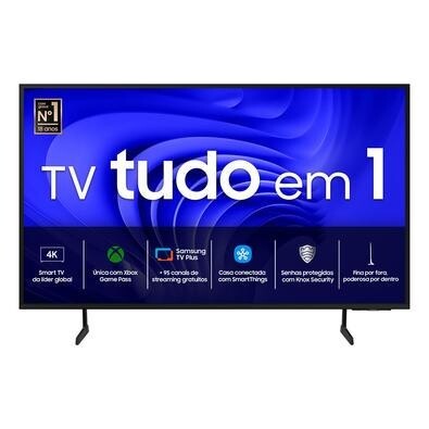 Smart TV 50 Polegadas Samsung UHD 4K com Alexa Built In e Gaming Hub 50du7700 2024