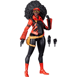 Marvel Legends Series Figura Jessica Drew Preto e Vermelho