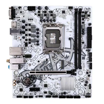 Placa mãe Colorful BATTLE-AX H610M-E, Intel LGA1700, H610, DDR4 WIFI V20 - BAX-H610MEW-DDR4-WW