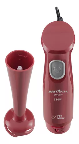 Mixer Britânia Bmx350v 350w Cor Vermelho 127V