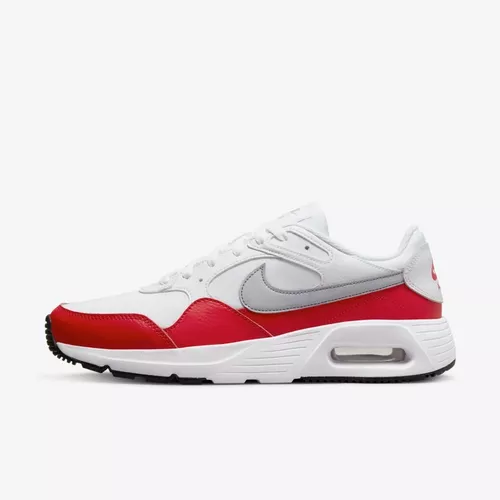 Tênis Nike Air Max Sc "White/Grey & Red" (Tam 37 ao 44)