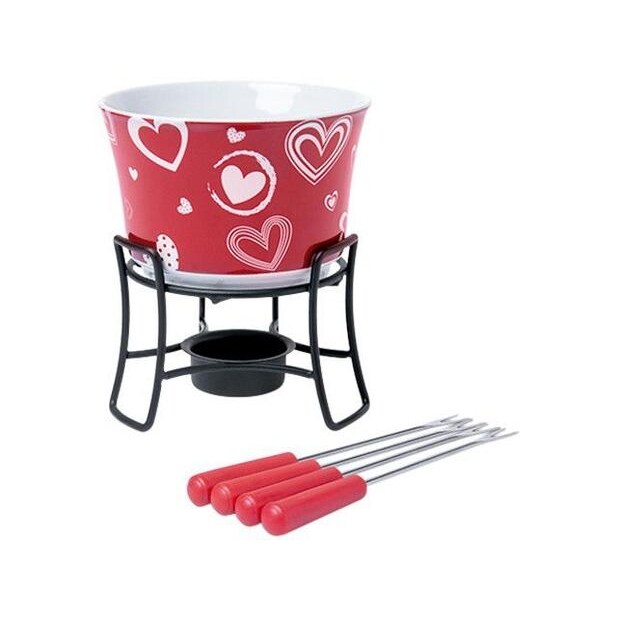 Aparelho de Fondue Cerâmica Brinox - 6 Peças 1256/104