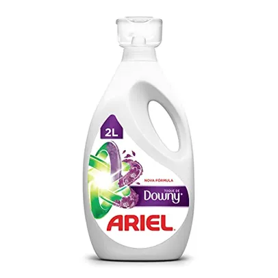 (REC+add 2un)Lava Roupas Ariel Expert com Toque de Downy - 2L