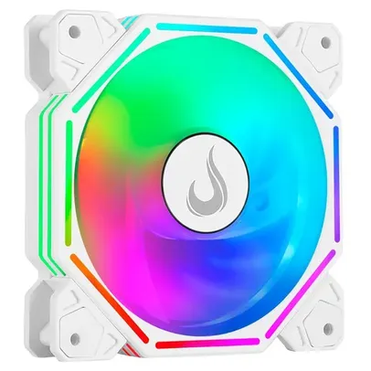 [APP] Ventoinha Rise Mode Hex Tornado 2000rpm , 68cfm , 120mm, ARGB, Branco - RM-H-ARGB-TOR-W