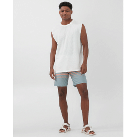 Bermuda surf masculina com listras multicor | Pool by