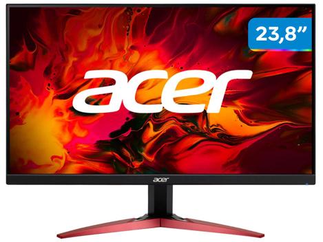 Monitor Gamer 100Hz 1ms Acer Nitro Series KG241Y Ebii 23,8" Full HD IPS HDMI FreeSync UM.QX1AA.E02