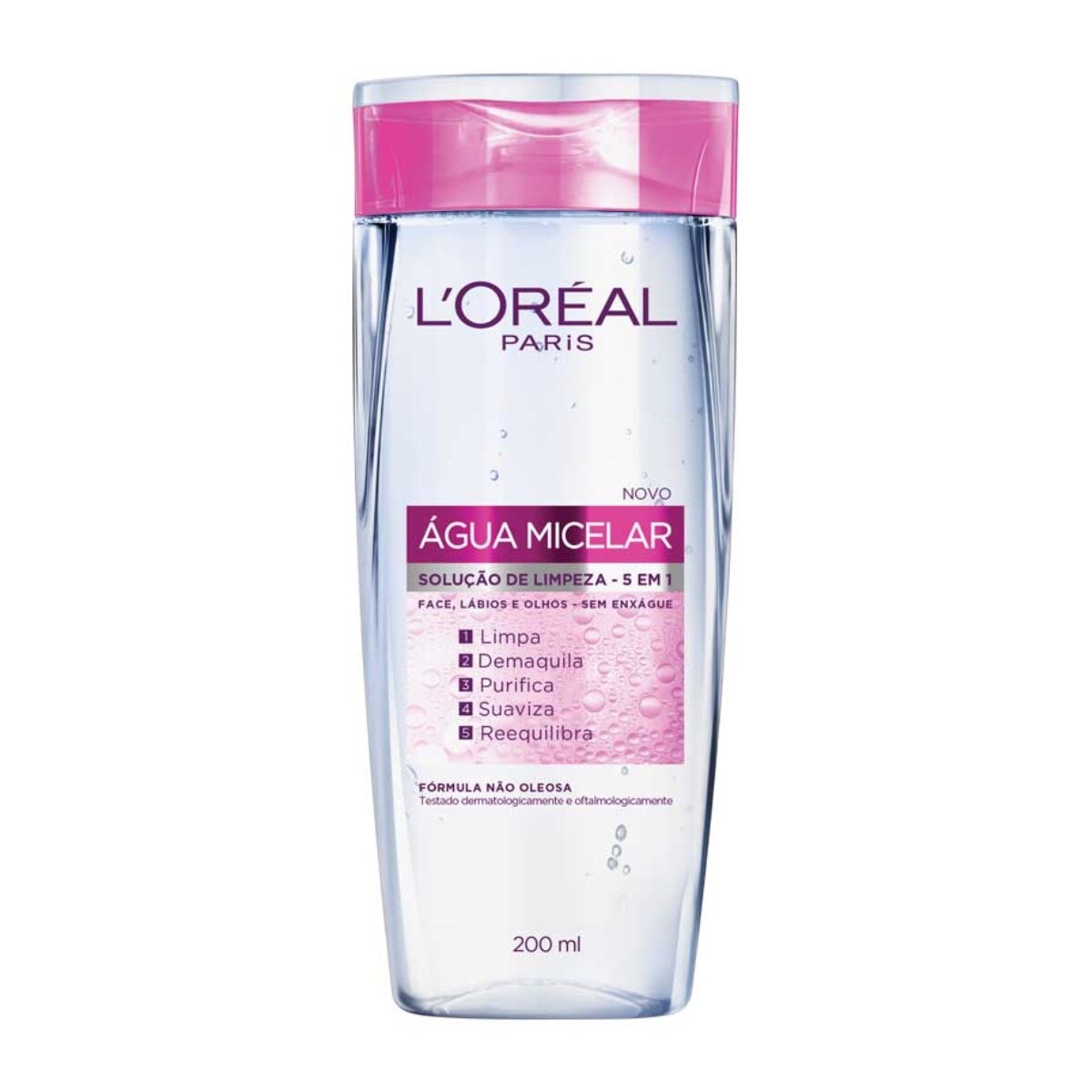 Agua Micelar L'Oreal 5 em 1 200ml