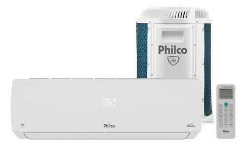 1851 C.M Frete grátis Ar Condicionado Hi Wall Eco Philco Inverter 9k Frio 220v R32