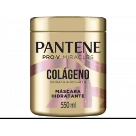 Máscara de Hidratação Pantene Pro-V Miracles Colágeno Hidrata e Resgata 550ml