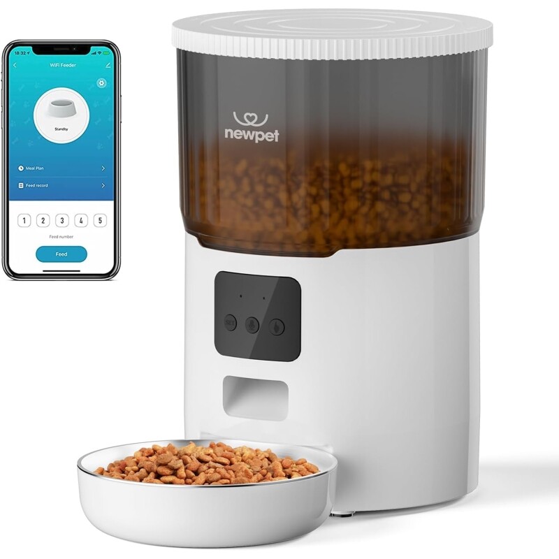 Alimentador Automático Cães Gatos Pets Programável Smart 4L