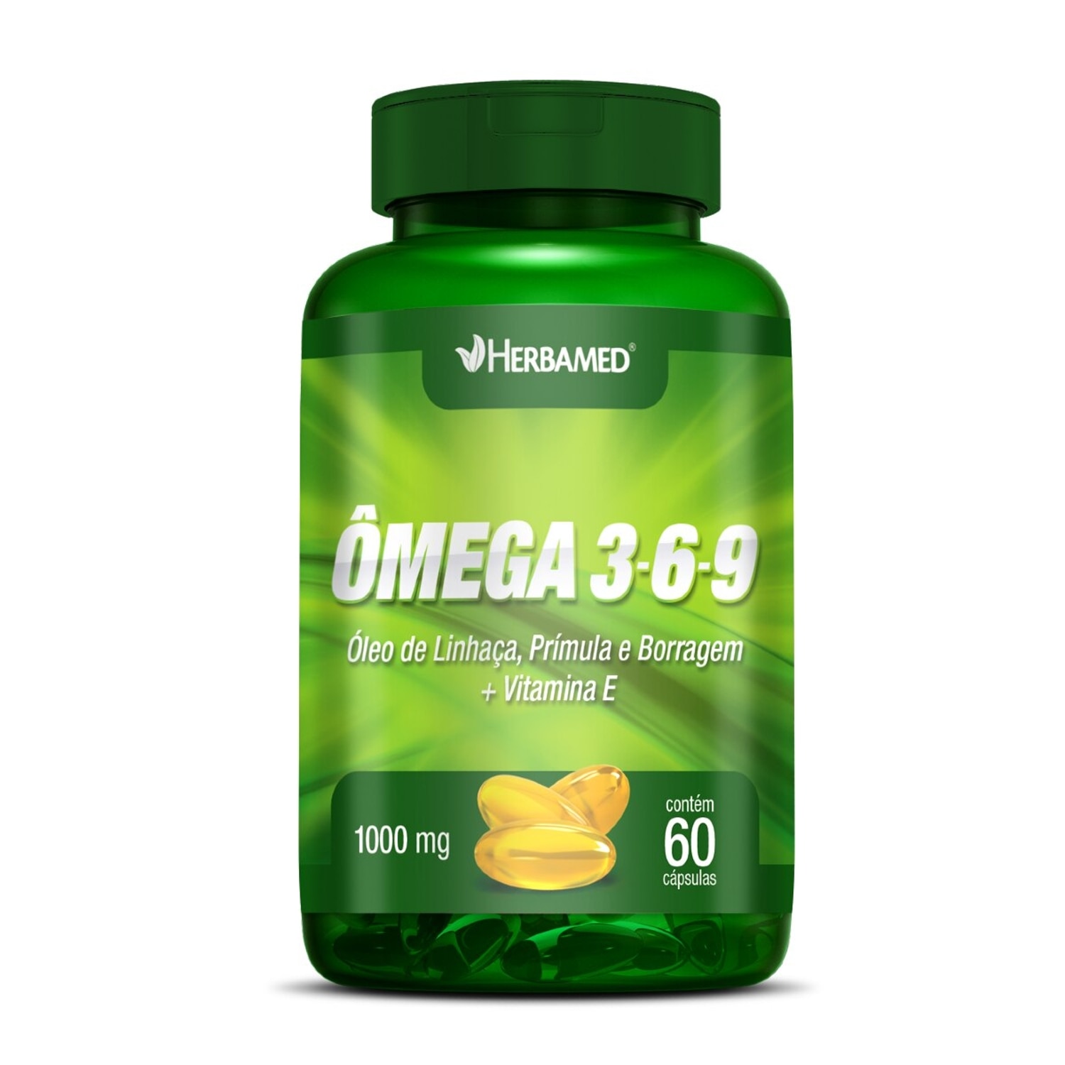 Omega 3-6-9 1000mg Herbamed 60 Capsulas